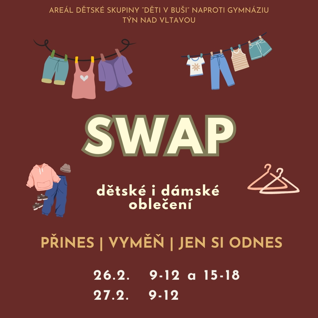 Bušácký SWAP pro veřejnost!